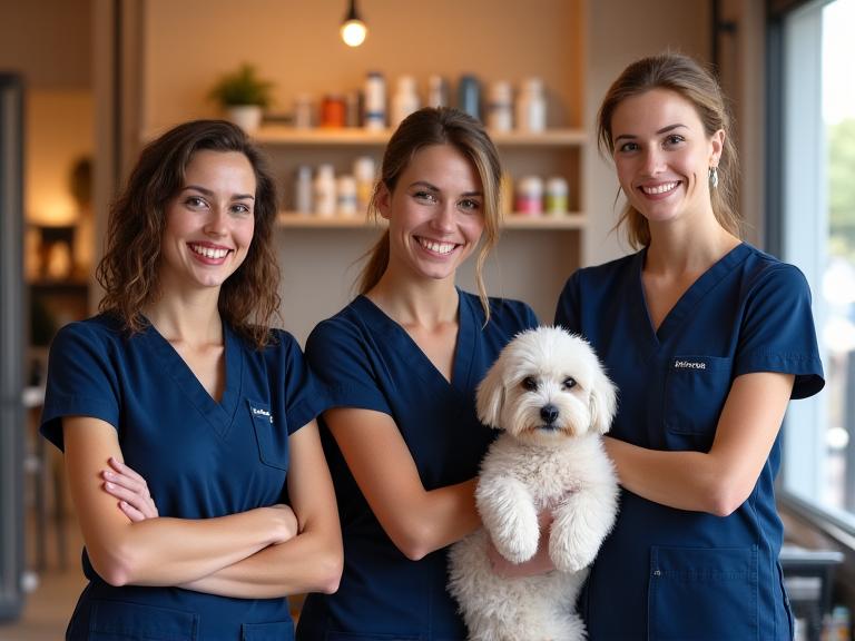 EdelPelz Grooming Team im Salon Wien